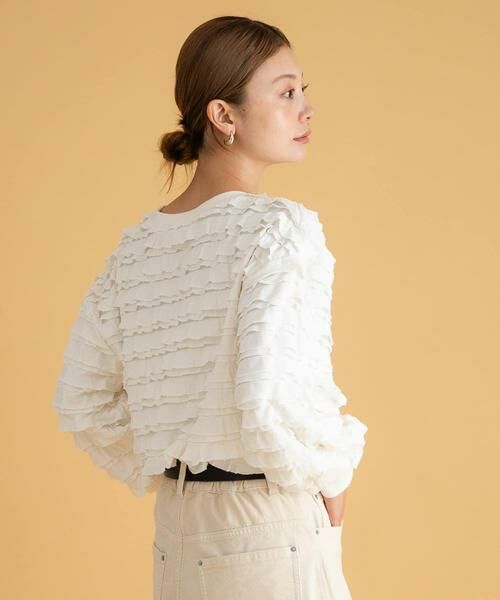 Sonny Label / サニーレーベル Tシャツ | フリルカットプルオーバー | 詳細4