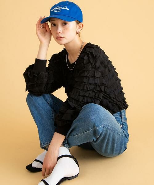 Sonny Label / サニーレーベル Tシャツ | フリルカットプルオーバー | 詳細10