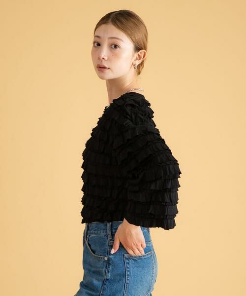 Sonny Label / サニーレーベル Tシャツ | フリルカットプルオーバー | 詳細12