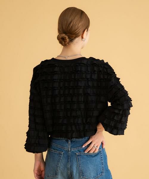 Sonny Label / サニーレーベル Tシャツ | フリルカットプルオーバー | 詳細13