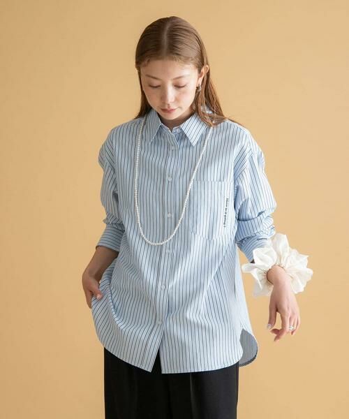 Sonny Label / サニーレーベル シャツ・ブラウス | エンブロイダリーストライプアソートシャツ | 詳細15