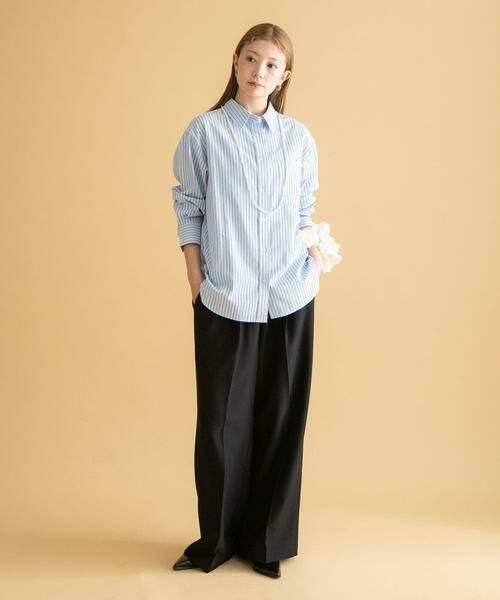 Sonny Label / サニーレーベル シャツ・ブラウス | エンブロイダリーストライプアソートシャツ | 詳細19