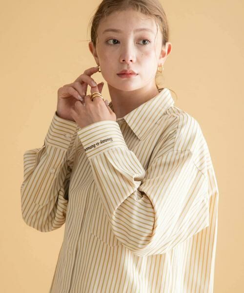 Sonny Label / サニーレーベル シャツ・ブラウス | エンブロイダリーストライプアソートシャツ | 詳細28