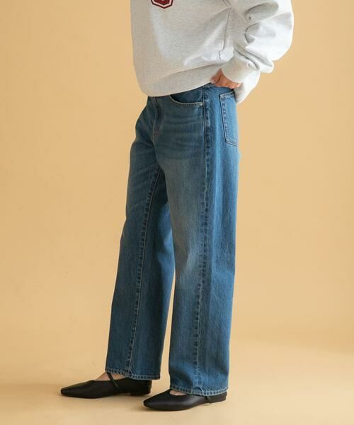 Sonny Label / サニーレーベル デニムパンツ | USEDLIKEストレートデニム | 詳細1