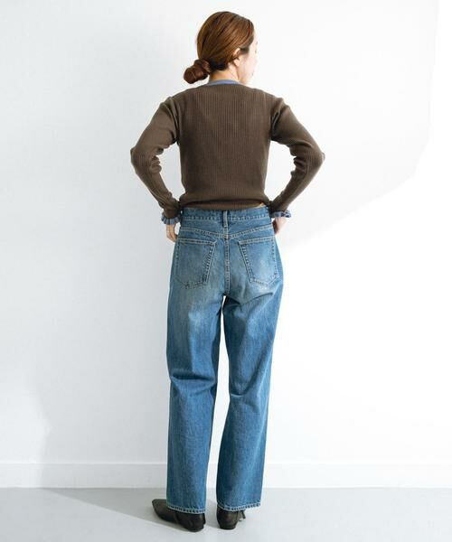 Sonny Label / サニーレーベル デニムパンツ | USEDLIKEストレートデニム | 詳細14