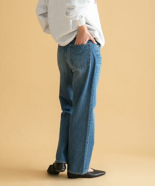 Sonny Label / サニーレーベル デニムパンツ | USEDLIKEストレートデニム | 詳細3