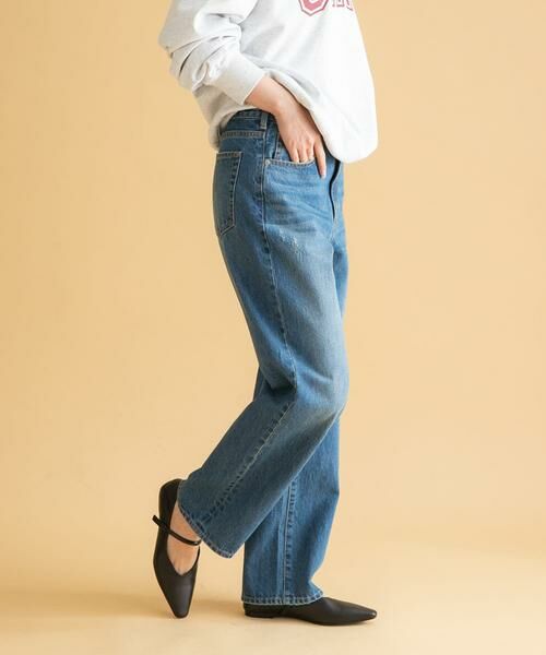 Sonny Label / サニーレーベル デニムパンツ | USEDLIKEストレートデニム | 詳細4