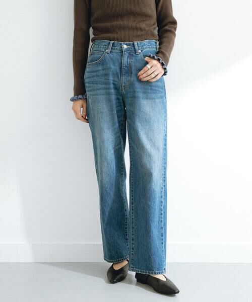 Sonny Label / サニーレーベル デニムパンツ | USEDLIKEストレートデニム | 詳細8