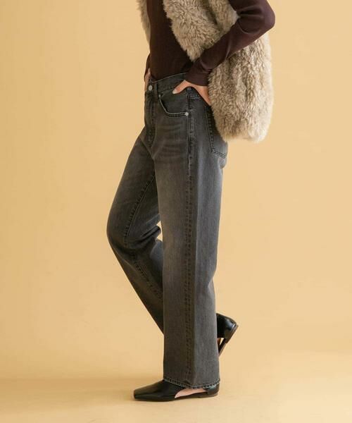 Sonny Label / サニーレーベル デニムパンツ | USEDLIKEストレートデニム | 詳細24
