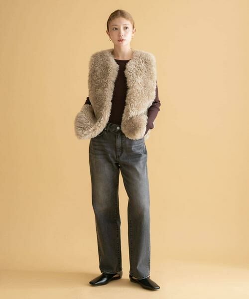 Sonny Label / サニーレーベル デニムパンツ | USEDLIKEストレートデニム | 詳細27