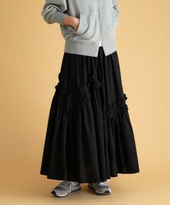 Sonny Label / サニーレーベル スカート | フリルディテールコットンスカート