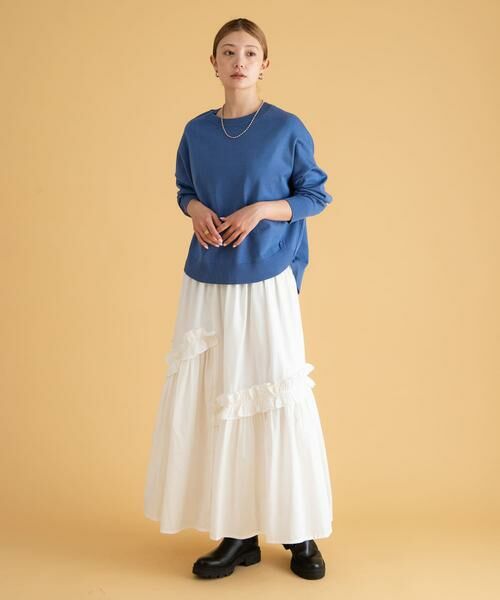 Sonny Label / サニーレーベル スカート | フリルディテールコットンスカート | 詳細5