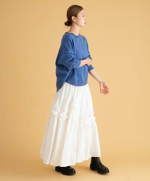 Sonny Label / サニーレーベル スカート | フリルディテールコットンスカート | 詳細6
