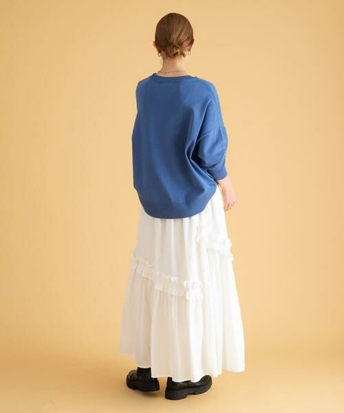 Sonny Label / サニーレーベル スカート | フリルディテールコットンスカート | 詳細7