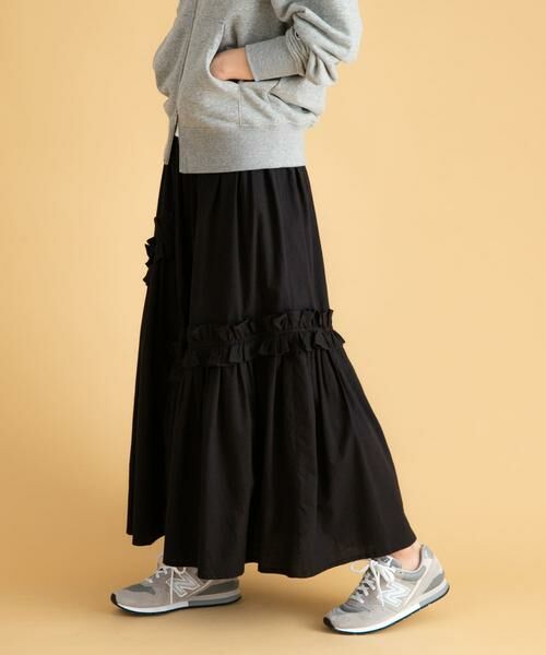 Sonny Label / サニーレーベル スカート | フリルディテールコットンスカート | 詳細16