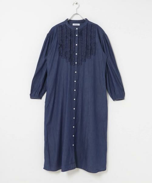 Sonny Label / サニーレーベル ワンピース | デニムフリルヨークワンピース | 詳細11
