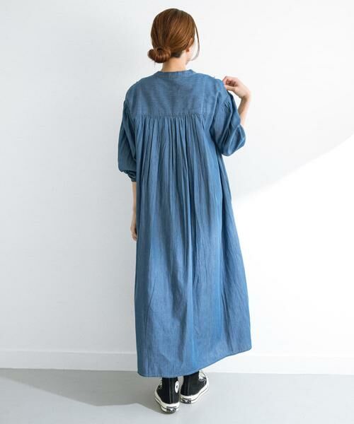 Sonny Label / サニーレーベル ワンピース | デニムフリルヨークワンピース | 詳細24