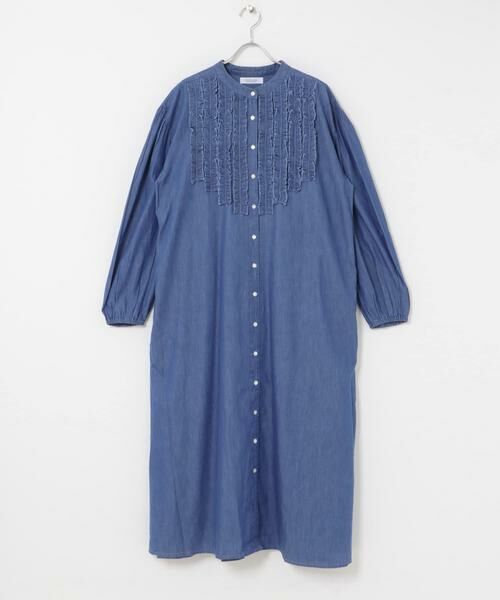 Sonny Label / サニーレーベル ワンピース | デニムフリルヨークワンピース | 詳細25