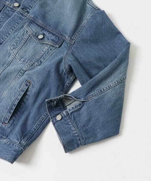 Sonny Label / サニーレーベル Gジャン・デニムジャケット | ノーカラーオーバーサイズGジャン | 詳細11