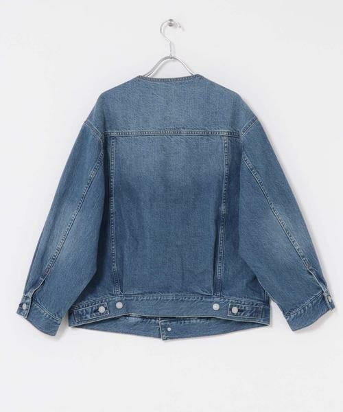 Sonny Label / サニーレーベル Gジャン・デニムジャケット | ノーカラーオーバーサイズGジャン | 詳細12