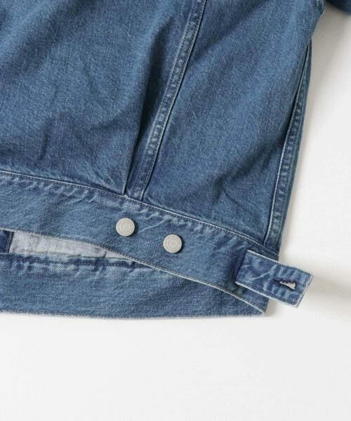 Sonny Label / サニーレーベル Gジャン・デニムジャケット | ノーカラーオーバーサイズGジャン | 詳細13