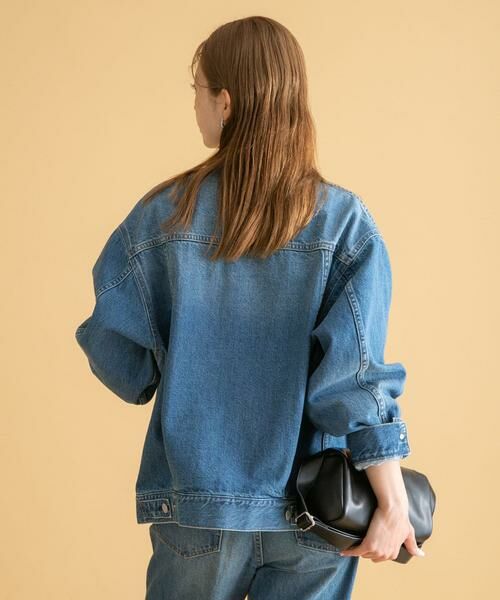 Sonny Label / サニーレーベル Gジャン・デニムジャケット | ノーカラーオーバーサイズGジャン | 詳細6