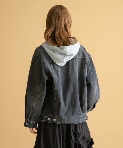 Sonny Label / サニーレーベル Gジャン・デニムジャケット | ノーカラーオーバーサイズGジャン | 詳細20