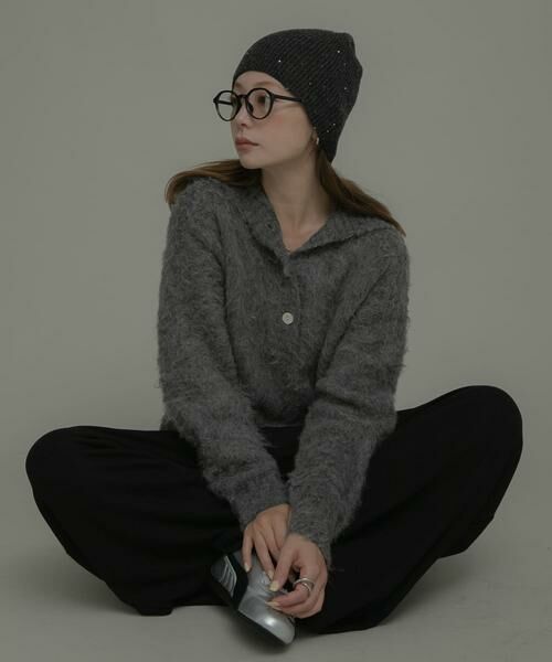 Sonny Label / サニーレーベル ニットキャップ | スパンコールラメニット帽 | 詳細10