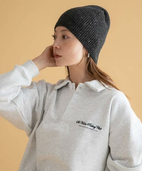 Sonny Label / サニーレーベル ニットキャップ | スパンコールラメニット帽 | 詳細13