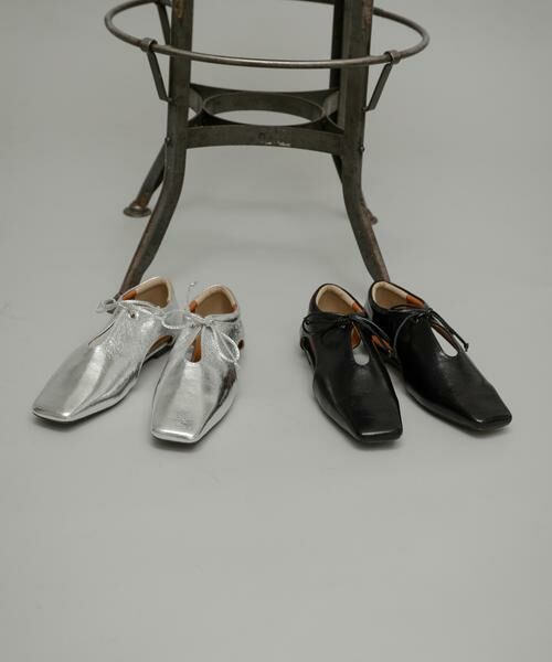 Sonny Label / サニーレーベル パンプス | スクエアトゥスリットパンプス | 詳細10