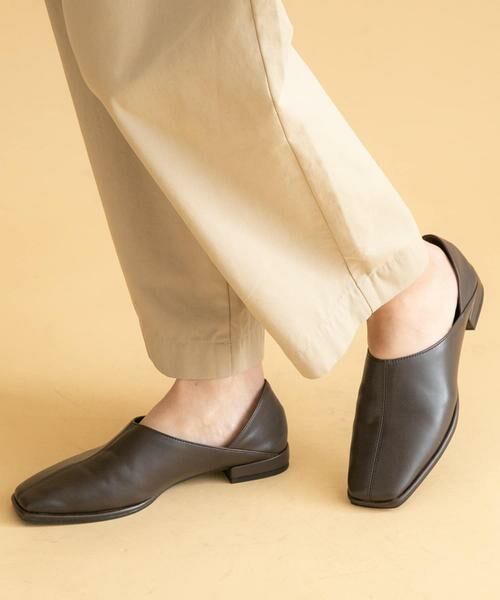 Sonny Label / サニーレーベル スニーカー | スクエアフラットスリッポン | 詳細2