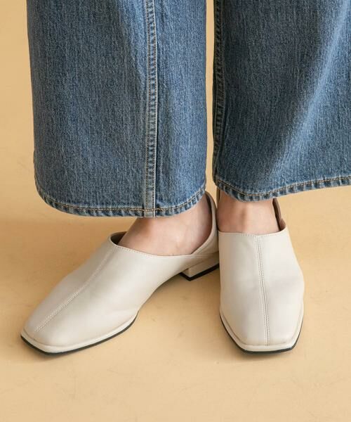 Sonny Label / サニーレーベル スニーカー | スクエアフラットスリッポン | 詳細7