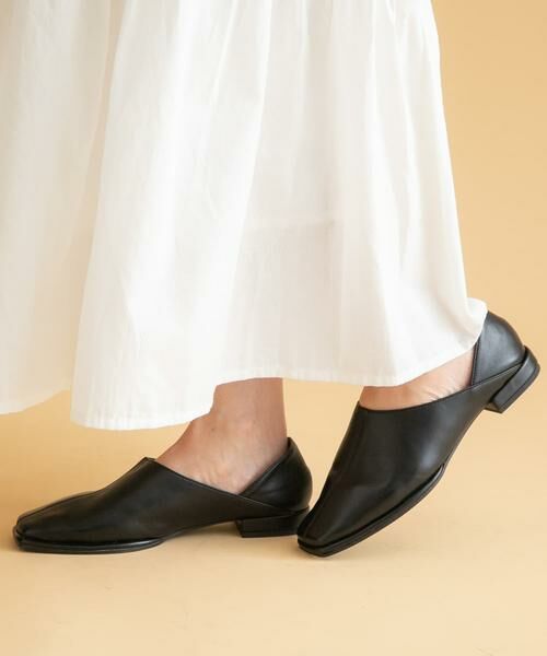 Sonny Label / サニーレーベル スニーカー | スクエアフラットスリッポン | 詳細11