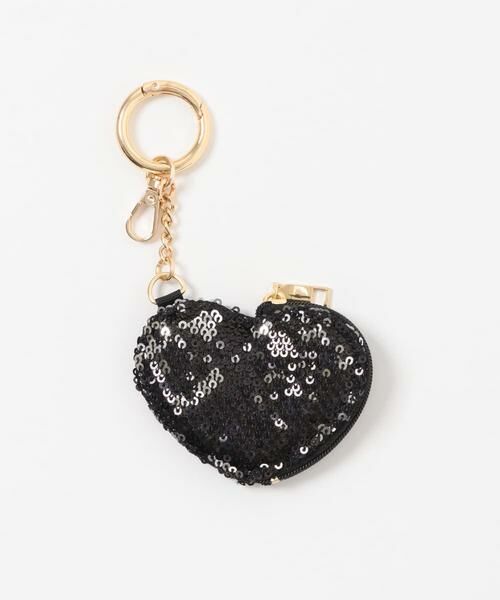 Sonny Label / サニーレーベル 財布・コインケース・マネークリップ | スパンコールハートコインケース | 詳細1