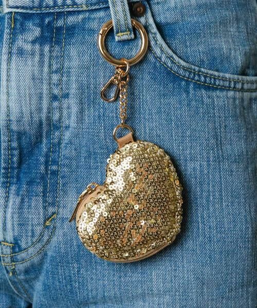 Sonny Label / サニーレーベル 財布・コインケース・マネークリップ | スパンコールハートコインケース | 詳細3