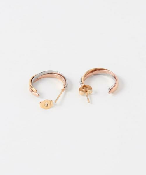 Sonny Label / サニーレーベル ピアス・イヤリング | ステンレスツートーンピアス | 詳細5