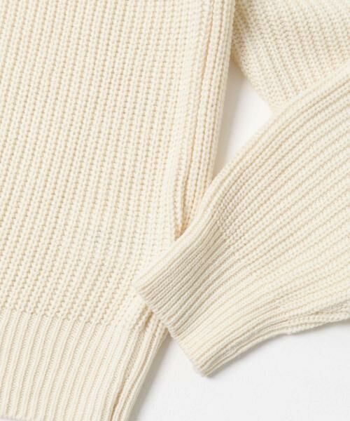 Sonny Label / サニーレーベル ニット・セーター | マルチサイズハーフジップニットプルオーバー | 詳細2