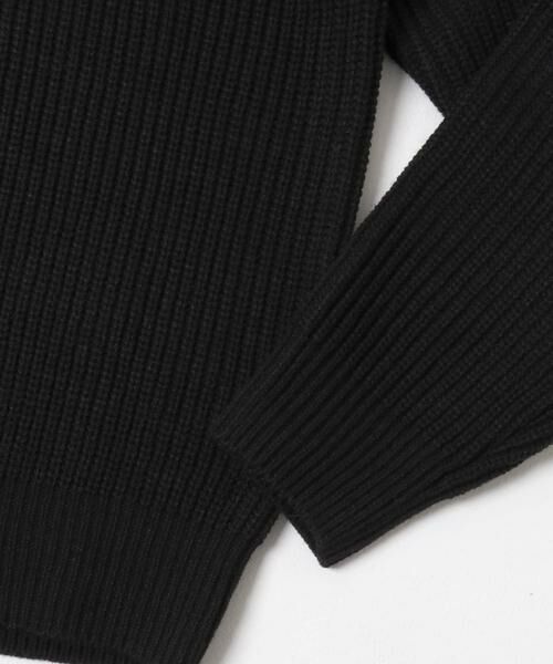 Sonny Label / サニーレーベル ニット・セーター | マルチサイズハーフジップニットプルオーバー | 詳細12