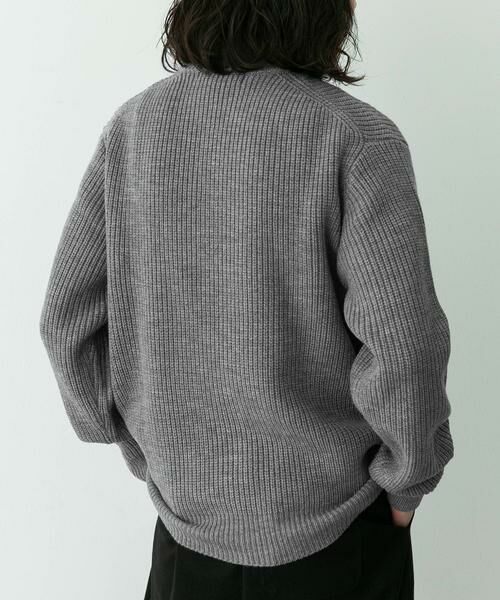 Sonny Label / サニーレーベル ニット・セーター | マルチサイズハーフジップニットプルオーバー | 詳細15