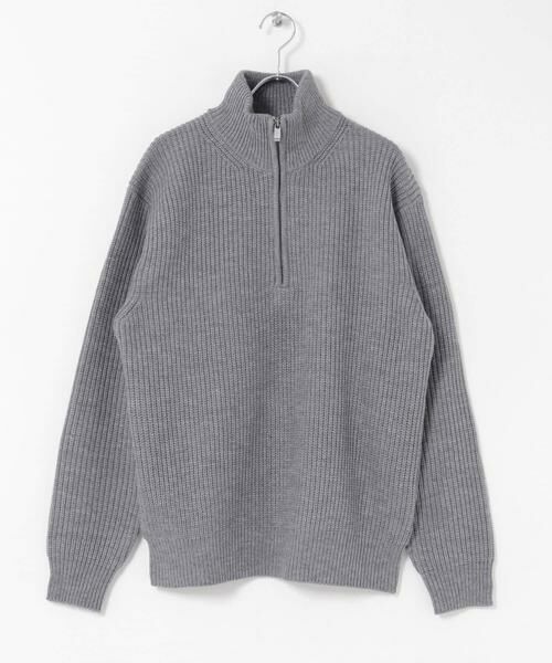 Sonny Label / サニーレーベル ニット・セーター | マルチサイズハーフジップニットプルオーバー | 詳細17