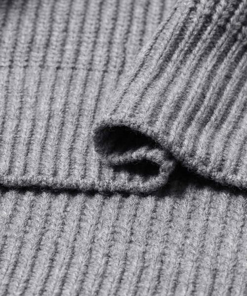 Sonny Label / サニーレーベル ニット・セーター | マルチサイズハーフジップニットプルオーバー | 詳細20