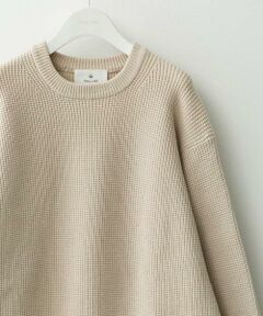 Sonny Label / サニーレーベル ニット・セーター | ウォッシャブルワッフルニットプルオーバー