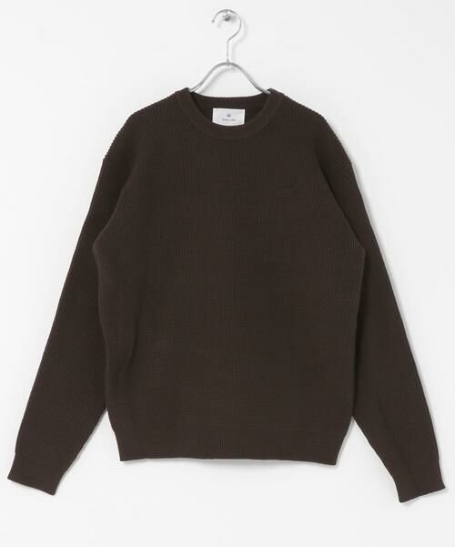 Sonny Label / サニーレーベル ニット・セーター | ウォッシャブルワッフルニットプルオーバー | 詳細13