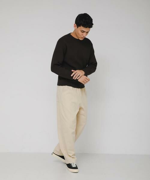 Sonny Label / サニーレーベル ニット・セーター | ウォッシャブルワッフルニットプルオーバー | 詳細6