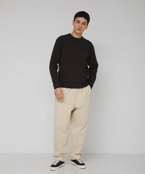 Sonny Label / サニーレーベル ニット・セーター | ウォッシャブルワッフルニットプルオーバー | 詳細8