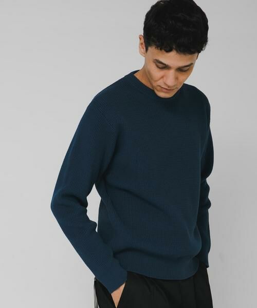 Sonny Label / サニーレーベル ニット・セーター | ウォッシャブルワッフルニットプルオーバー | 詳細22