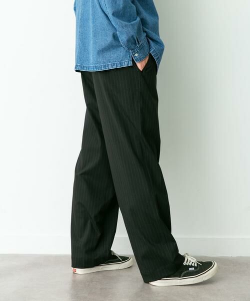 Sonny Label / サニーレーベル その他パンツ | ピンストライプイージーパンツ | 詳細1