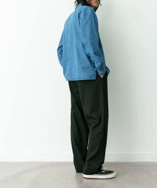 Sonny Label / サニーレーベル その他パンツ | ピンストライプイージーパンツ | 詳細3