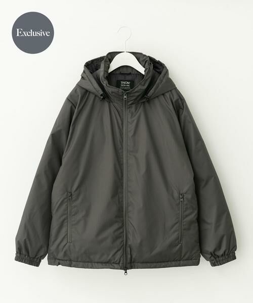 Sonny Label/サニーレーベル 『別注』TAION×Sonny Label DOWN JACKET チャコールグレー M Sonny Label/サニーレーベル 『別注』TAION×Sonny Label DOWN JACKET チャコールグレー M
