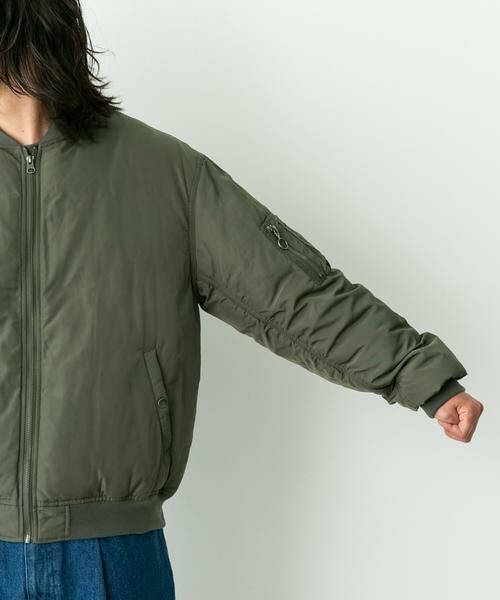 Sonny Label / サニーレーベル ミリタリージャケット・コート | FELLEX中綿MA-1ブルゾン | 詳細12